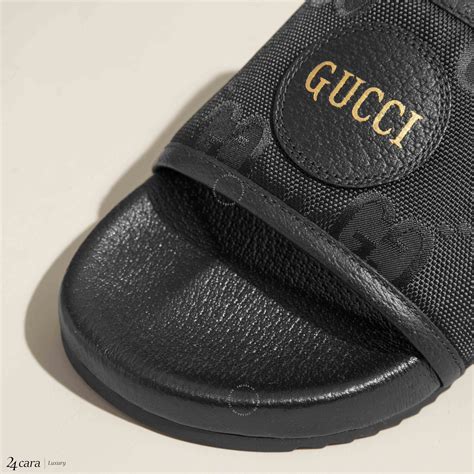 men's gucci off the grid slides|gucci slide sandals for men.